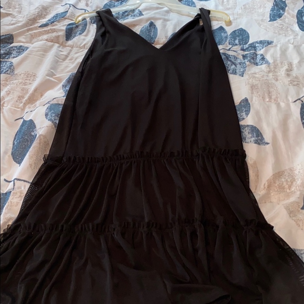 black dress